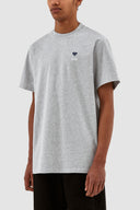 Tommy Heart Patch T-shirt Arte grey