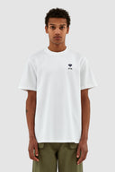 Tommy Heart Patch T-shirt Arte White