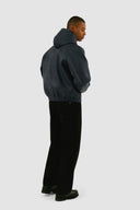 Veste à capuche en cuir Arte