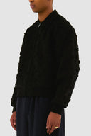 Blouson bombardier à fleurs