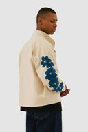 Veste brodée de fleurs Arte