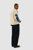 Veste brodée de fleurs Arte