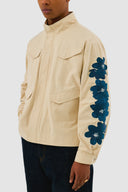 Veste brodée de fleurs Arte