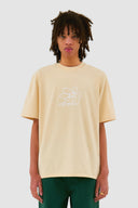 T-shirt brodé de fleurs