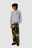 Blur Flower Crewneck