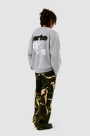 Blur Flower Crewneck