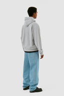 Sweat à capuche zippé brodé