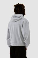 Sweat à capuche zippé avec logo fleuri