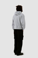 Sweat à capuche zippé avec logo fleuri