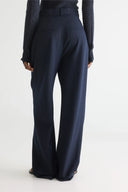 Pantalon tailleur bleu Dominic