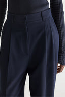 Pantalon tailleur bleu Dominic