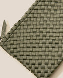 CABAS NAGHEDI ST BARTHS SMALL OLIVE