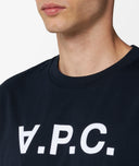 t-shirt VPC Standard A.P.C. Dark Navy Ecru