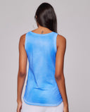 Débardeur Col U en Coton / Elasthanne Majestic