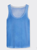 Débardeur Col U en Coton / Elasthanne Majestic