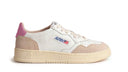 BASKET AUTRY MEDALIST LOW LEAT/SUEDE WHT/ MAUVE