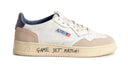 BASKET AUTRY MEDALIST LOW WRITE/CRACK WHT/BLUE