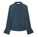 NEO SHIRT IN STEEL BLUE Regular price anine bing