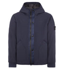 veste Stone Island 41027 SOFT SHELL-R_E.DYE® TECHNOLOGY IN RECYCLED POLYESTER WITH PRIMALOFT® P.U.R.E™ INSULATION Navy