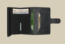 miniwallet hexagon black Secrid