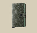 miniwallet hexagon green Secrid