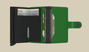 miniwallet matte bright green Secrid