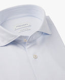 Blue Japanese knitted shirt Profuomo