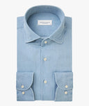 Denim one-piece shirt Profuomo