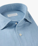 Denim one-piece shirt Profuomo