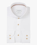 White Japanese knitted shirt Profuomo