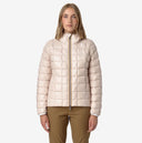 LILY ST THERMO DOUBLE K-Way White G-PINK T