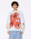 T-SHIRT 'KENZO DRAWN VARSITY' kenzo