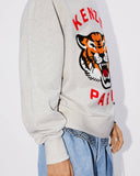 SWEATSHIRT OVERSIZE BRODÉ UNISEXE 'KENZO LUCKY TIGER' kenzo