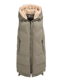 bodywarmer BLONDE N8 intérieur bleu ciel