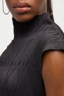 GRAMERCY PLEATED SATIN DRESS veronica beard