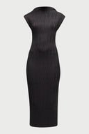 GRAMERCY PLEATED SATIN DRESS veronica beard