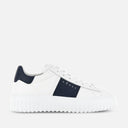Sneakers Hogan H-Stripes Blanc Bleu