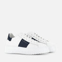 Sneakers Hogan H-Stripes Blanc Bleu