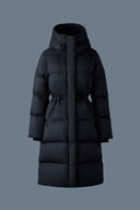 ISHANI-SW Softwash long down coat with hood