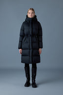 ISHANI-SW Softwash long down coat with hood