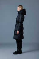 ISHANI-SW Softwash long down coat with hood