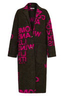 Manteau Come in pink/brown liv bergen