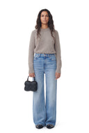 JEAN ANDI MID BLUE VINTAGE Ganni