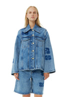 VESTE PATCH DENIM Ganni