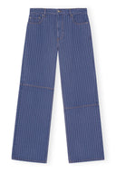 Jean Blue Stripe Izey Ganni