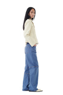 Jean Blue Stripe Izey Ganni