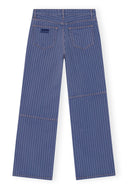 Jean Blue Stripe Izey Ganni