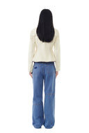 Jean Blue Stripe Izey Ganni
