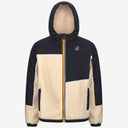 LE VRAI 3.0 NEIGE ORSETTO ECRU-BLUE DEPTH kway