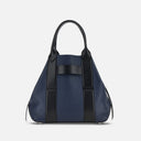 Sac Shopping Hogan Script Medium Bleu